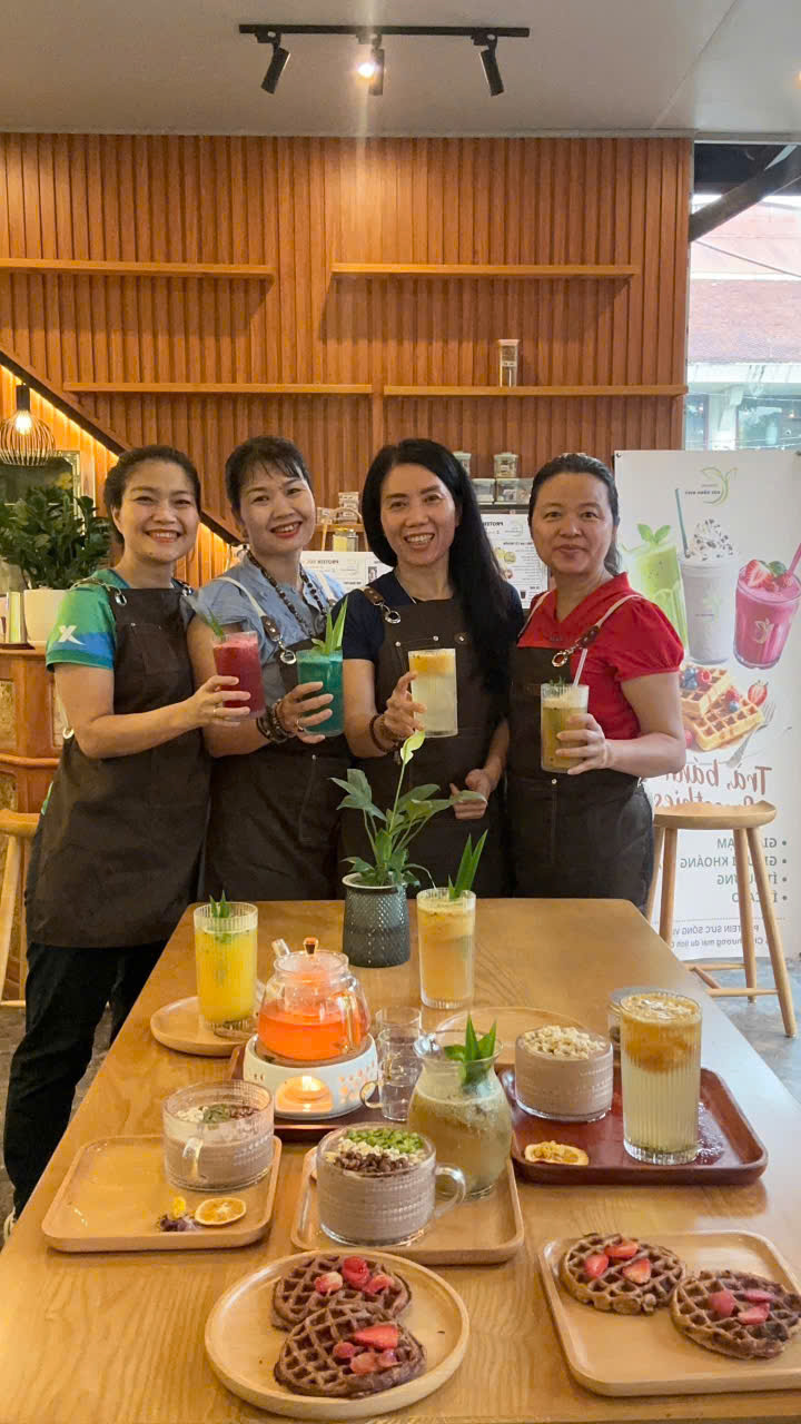 Bộ đôi Smoothies Healthy Station - kết quả mô hình kinh doanh thông minh